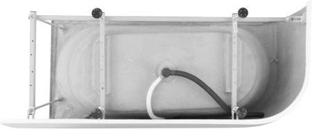 Акриловая ванна Aquanet Family Elegant B 180x80 3806-N-MW, артикул 3806-N-MW