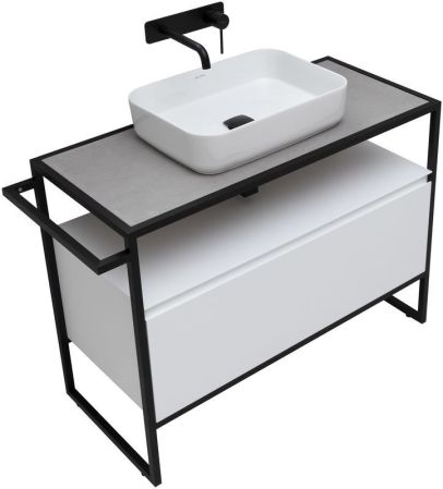 Тумба под раковину Allen Brau Priority 100 1.31003.WM белый матовый, артикул 1.31003.WM