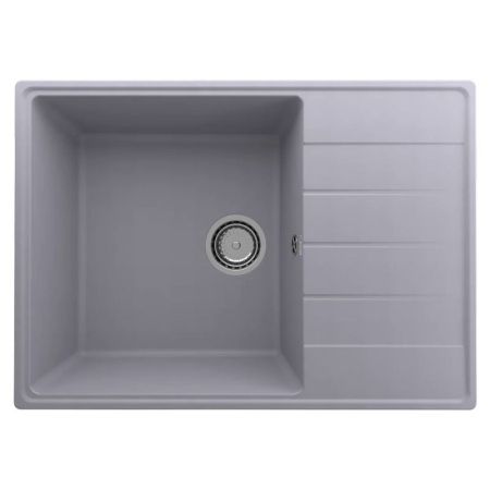 Кухонная мойка Ulgran Quartz Prima 700-05, бетон, артикул Prima 700-05