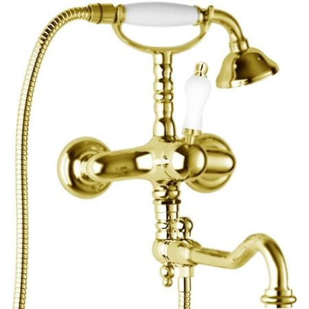 Смеситель для ванны Cezares Venezia VENEZIA-VDFM2-03/24-Bi Золото 24 карата
