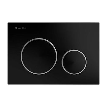 Клавиша смыва Knotlor BIS104BLC, черный