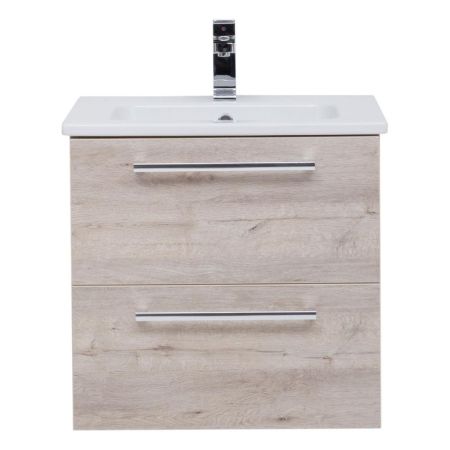 Тумба под раковину подвесная Dreja Gio 60 см, дуб кантри, артикул 77.0102D