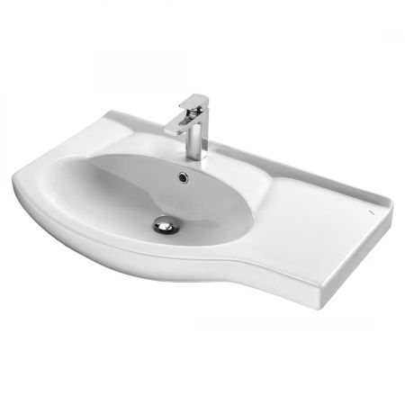 Раковина мебельная SANTEK КОРАЛЛ 1WH110228 (к тумбе, (83*51,5), белый), шт, артикул 1WH110228