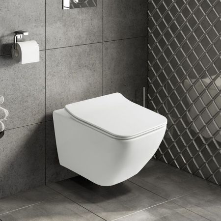 Унитаз подвесной WesnaArt OCEAN 207-OCE12, белый, артикул 207-OCE12