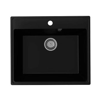 Кухонная мойка Ulgran Quartz Forte 580-07, уголь