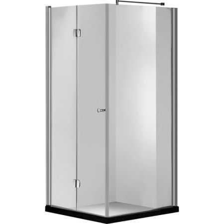 Душевой уголок Gemy Dutch Windmill S37193B-D70 80х70 профиль Хром стекло прозрачное, артикул S37193B-D70