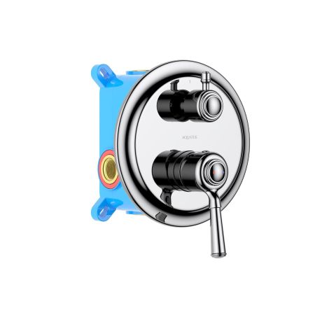 Смеситель для ванны (внешняя и скрытая часть) AQUATEK AQ1546CR КЛАССИК, артикул AQ1546CR