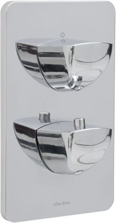 Душевой комплект Allen Brau Infinity 5.21016-00 (с внутренней частью, 2 выхода) хром, артикул 5.21016-00