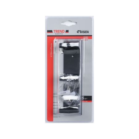 Планка с тремя крючками FIXSEN TREND FX-97805-3, черный