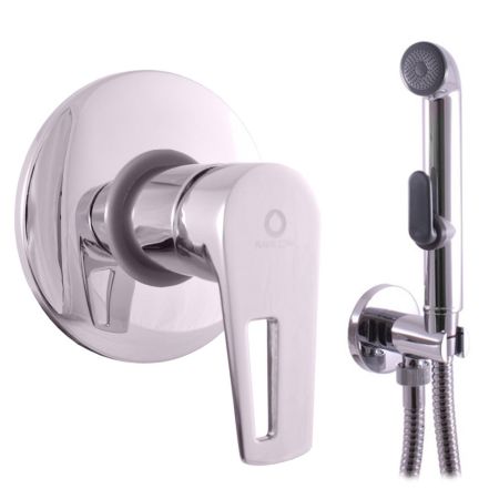 Гигиенический душ со смесителем Rav Slezak COLORADO CO242, хром, артикул CO242