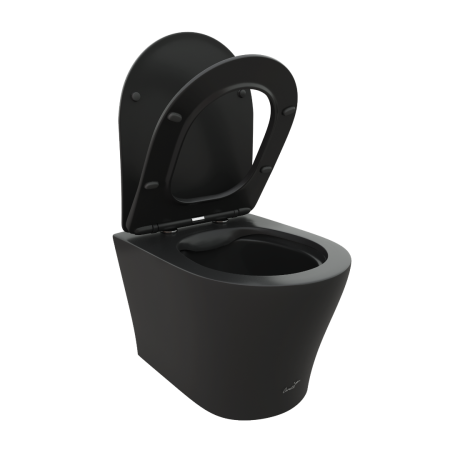 Унитаз ADIGE Aria MB подвесной, матовый черный Cerutti SPA CT9246 Унитаз ADIGE Aria MB подвесной, матовый черный Cerutti SPA CT9246