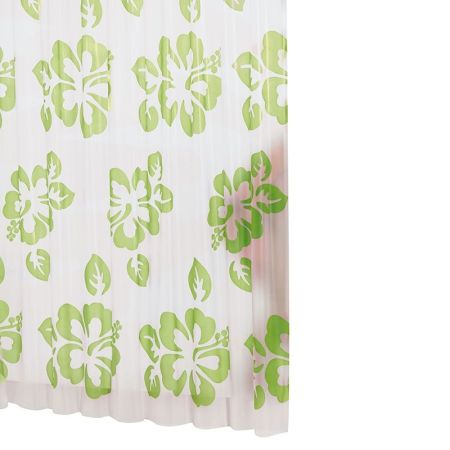 Штора для ванны Ridder Flowerpower 200х180 Зеленая, артикул 32355