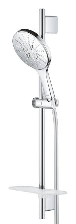 Душевой гарнитур GROHE Rainshower SmartActive 150, 3 вида струй, хром (26592000), артикул 26592000