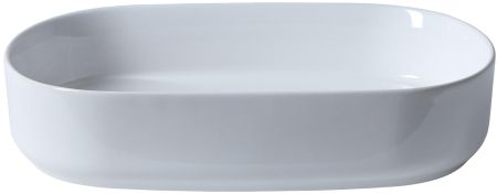 Раковина накладная Allen Brau Fantasy 55 4.11022.20 белый глянец, артикул 4.11022.20