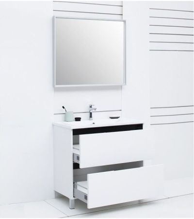 Зеркало De Aqua Алюминиум 9075 LED (с подсветкой по периметру)