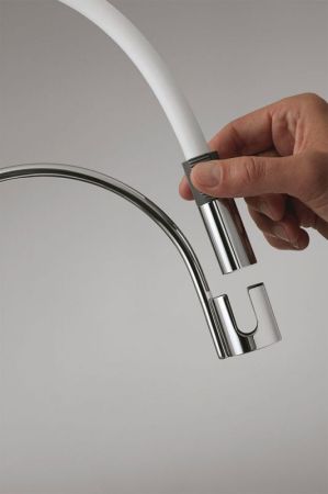 Смеситель для кухни Kludi Bingo Star 428590578 Белый, артикул 428590578