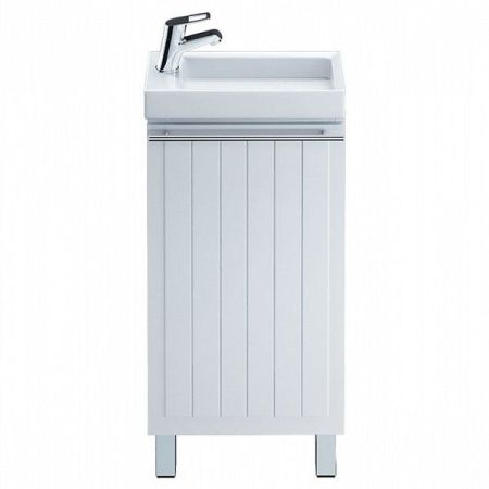 Тумба с раковиной Milardo Amur 40 Белая