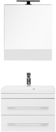 Комплект мебели для ванной Aquanet Верона 60 белый (подвесной 2 ящика)
