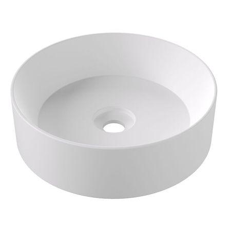 Раковина, Alice, Spy, ширина, мм-400, глубина, мм-400, высота, мм-120, тип установки-накладной (настольный), отверстия для смесителя-отсутствуют, без перелива, материал-керамика, вид грязеотталкивающего покрытия-Aliglaze+, цвет-белый матовый