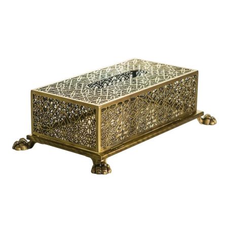 ELISABETTA Контейнер для салфеток, бронза, артикул 17001