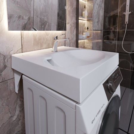 Раковина Paola Liguria 600, белый, артикул Paola Liguria 600