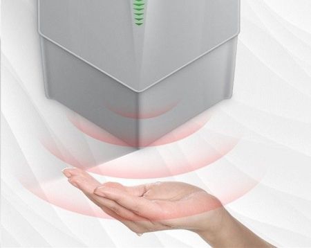 Сушилка для рук CeramaLux A1011 Серая, артикул 