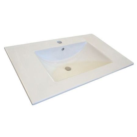 Тумба с раковиной Comforty Турин 75 4144200 Дуб бежевый, артикул 4144200