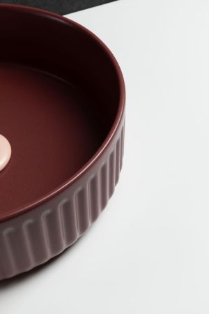 Раковина накладная Allen Brau Fantasy Line 36 4.11032.BD бордо, артикул 4.11032.BD