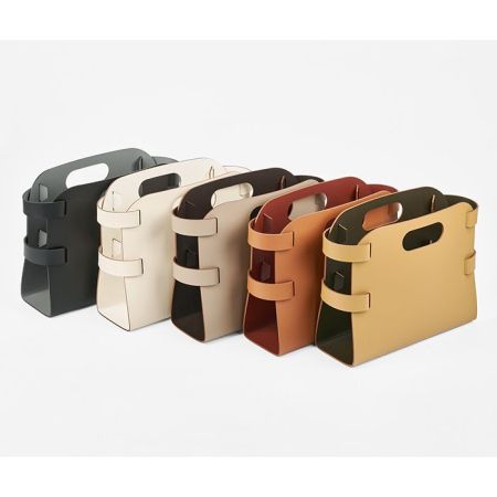 ADJ Журнальница, 16x36xH25 см., цвет: горчичный/оливковый, артикул 9868.40/55