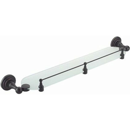 Стеклянная полка WasserKRAFT Isar K-7344 Темная бронза, артикул K-7344