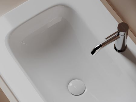 Раковина накладная мебельная Ceramicanova Грация (Grace) 710x457x137 с отв. под смеситель, белый CN7031, артикул CN7031