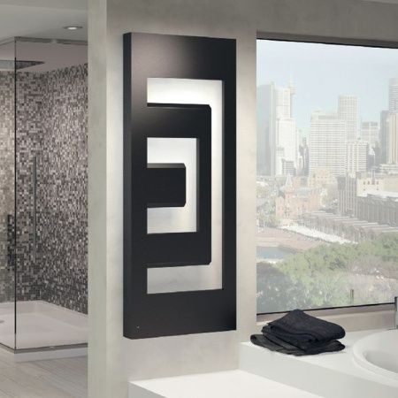 Irsap Dedalo Полотенцесушитель электрический 1600x660x90мм, цвет Матово-черный (код 30)