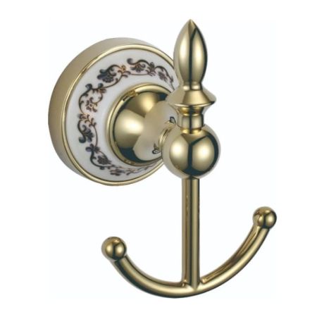 Крючок для ванной комнаты Savol S-06854B, золото, артикул S-06854B