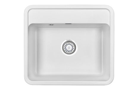 Кухонная мойка GRANULA Стандарт (5601, БЕЛЫЙ), артикул 5601, БЕЛЫЙ