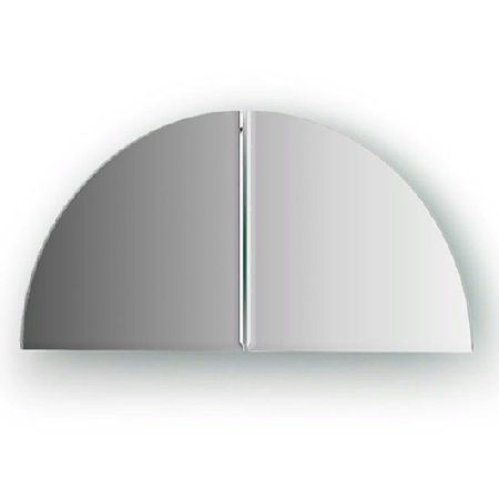 Зеркало Evoform Refractive 15х15 без подсветки