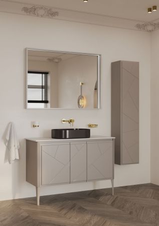 Зеркало Allen Brau Liberty 80 1.330014.03 латунь браш, артикул 1.330014.03