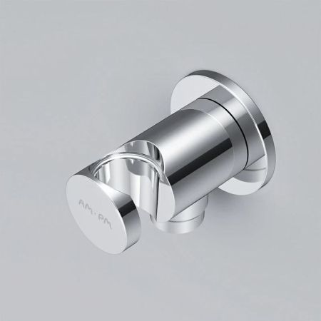 F0602100 Шланговое подсоединение с держателем, хром, шт., артикул F0602100