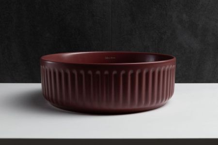 Раковина накладная Allen Brau Fantasy Line 36 4.11032.BD бордо, артикул 4.11032.BD