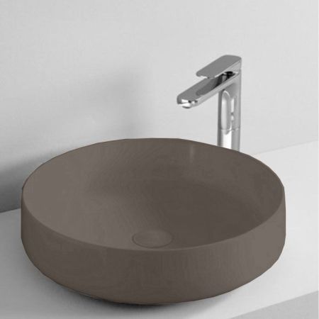 Artceram COGNAC Раковина настольная Ø 48 см, цвет tortora, артикул COL002 40 00