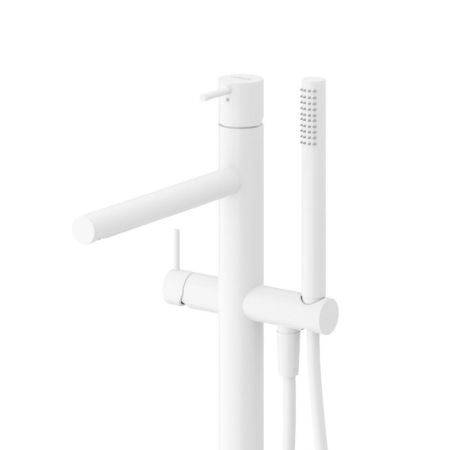 Напольный смеситель для ванны и душа CEZARES LEAF-VDP-L, артикул LEAF-VDP-L-01