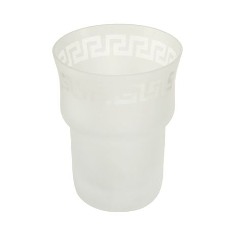 MIGLIORE Стакан универсальный, стекло матовое с декором, артикул 27804