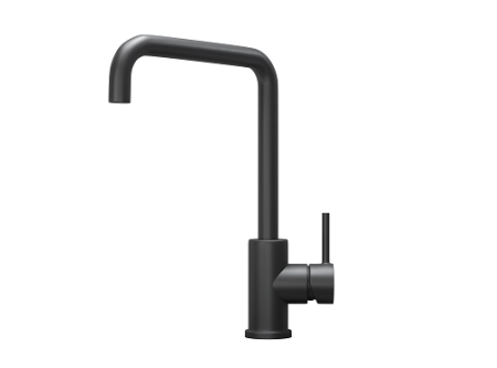 Смеситель для кухни GRANULA (7110, ЧЕРНЫЙ МАТОВЫЙ), артикул 7110, ЧЕРНЫЙ МАТОВЫЙ
