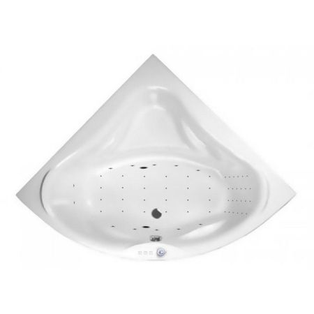 Ванна EXCELLENT Konsul 150x150 "NANO" (хром), артикул WAEX.KON15.NANO.CR