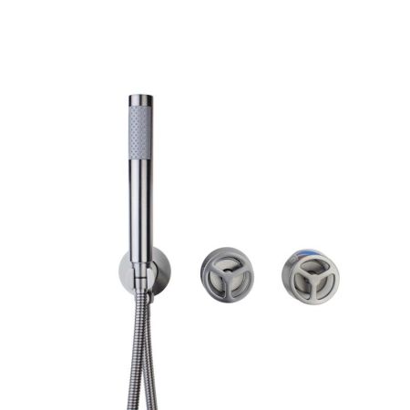 Душевая система встраиваемая Bronze de Luxe LIBERTY 5011GG-P, графит, артикул 5011GG-P