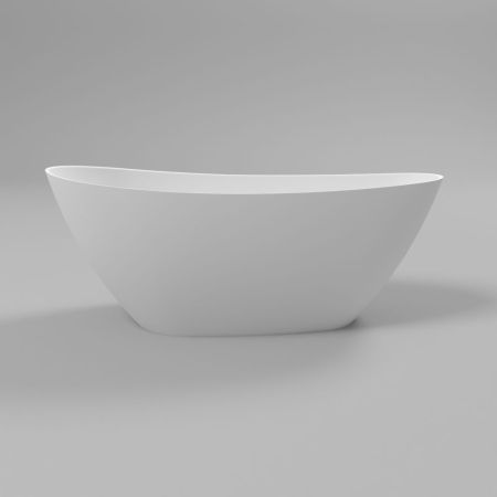 Ванна WHITECROSS Spinel A 150x70 (белый мат) иск. камень, артикул 0209.150070.200