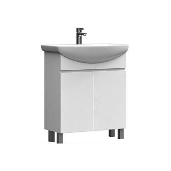 Тумба под раковину напольная VIGO Wing tn.WIN.BAL.60.2D белый, 60 см