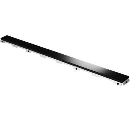 Стеклянная панель TECEdrainline, 1500 мм, черная, артикул 601592