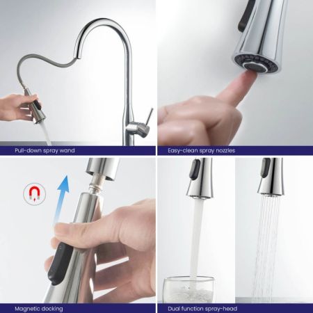 Смеситель для кухни Timo Saona 2336/00FL Хром, артикул 2336/00FL