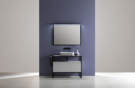 Тумба под раковину Allen Brau Priority 100 1.31003.WM белый матовый, артикул 1.31003.WM