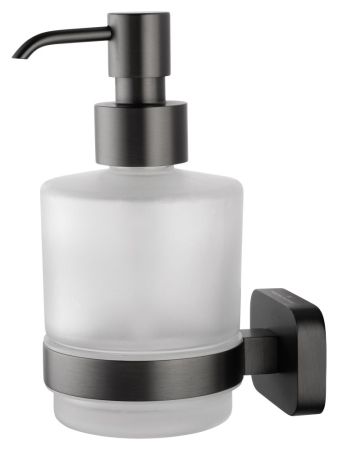 Дозатор мыла WONZON & WOGHAND GRAFFITY, Темный графит (WW-9333-BGM), артикул WW-9333-BGM